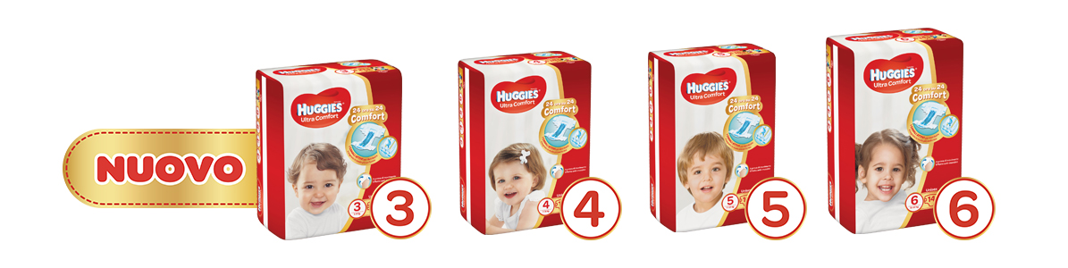 pannolini huggies taglie ultra care